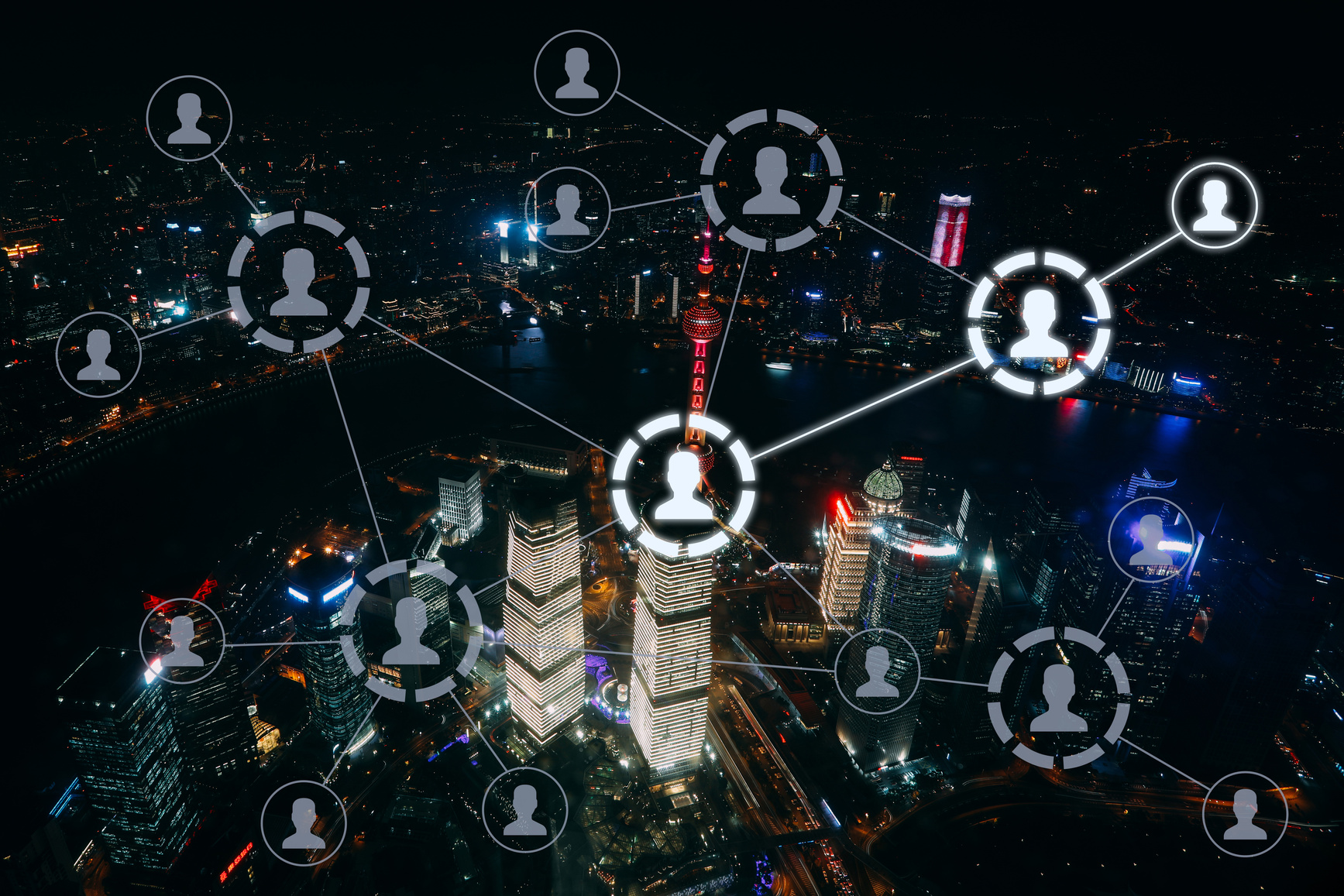 Social media marketing network communication